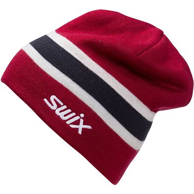 Превью  Шапка лыжная SWIX Norway Jr Красный